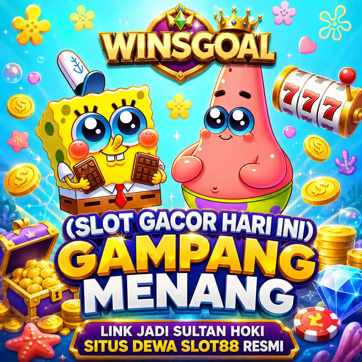 (Slot Gacor Hari Ini) Gampang Menang WINSGOAL Link Jadi Sultan Hoki Situs Dewa Slot88 Resmi